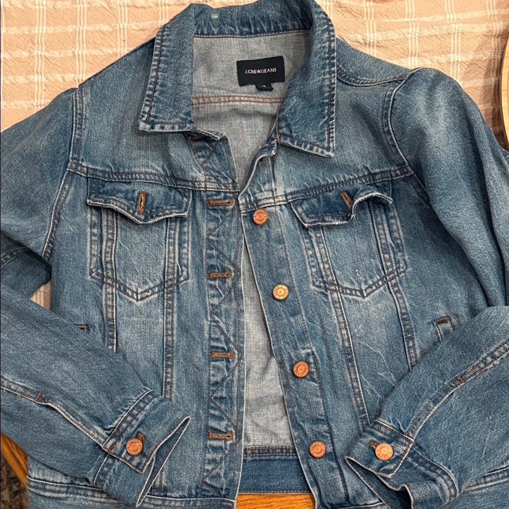 J crew jeans denim jacket